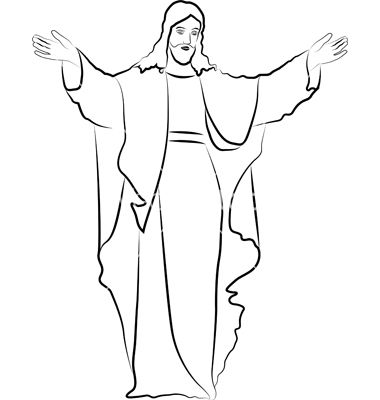 Peter Bible, Jesus Christ Drawing, Jesus Sketch, Jesus Art Drawing, Outline Pictures, Jesus Drawings, Tattoo Outline Drawing, Jesus Tattoo, Angel Drawing