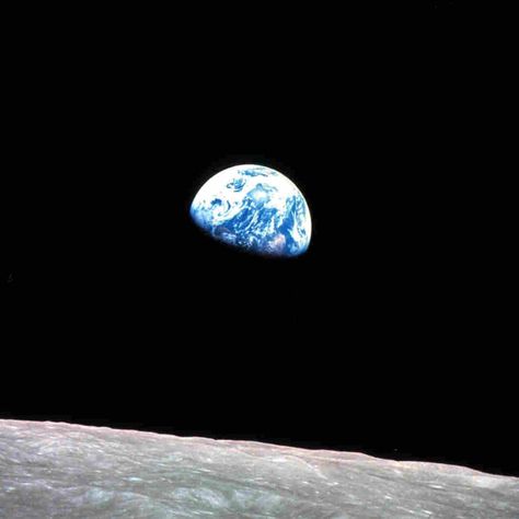 1968: When Apollo 8 First Orbited The Moon And Saw The Earth Rise In Space : NPR Earth Rise, Nasa Planets, Outer Space Wallpaper, Origin Of The World, Galaxy Photos, Apollo Program, Nasa Missions, Earth Pictures, Humor Videos