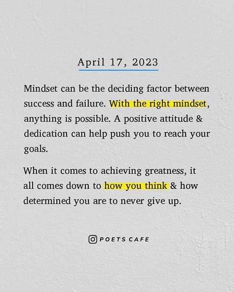 Anything Is Possible Quotes, Focus Quotes, Rise To The Top, Attitude Is Everything, Right Mindset, Hard Work Quotes, Success And Failure, Healthy Mindset, You Can Do Anything