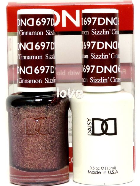 Item Description DND Daisy Gel Polish Soak Off 0.5fl.oz LED/UV Duo DND697- Sizzlin Cinnamon Size 15ml/0.5fl.oz Comes with original box 100% AUTHENTIC - MADE IN USA Payment Details Please make payment through  Shipping Details No APO/FPO Delivery Our price does not include taxes, VAT, or other hidden charges. We only ship to the address listed on your Paypal account, If you would like to send to a different address, please change it prior to checking out your purchases. Paid orders will be shipped out within 24 hours Excluding Holidays and Weekends. U.S. delivery should allow 7-10 business days. International delivery should allow 20 to 35 business days. Import duties, taxes and charges are not included in the item price or shipping cost. These charges are the buyer's responsibility! Please Dnd Gel Polish Colors Fall Orange, Dnd Fall Colors, Best Dnd Gel Colors, Cinnamon Nails, Dnd Polish, Dnd Nails, Rosy Nails, Chrome Nail Colors, Dnd Gel Nail Polish