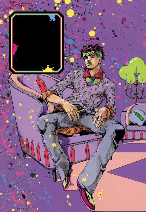 Thus Spoke Kishibe Rohan, Crusader Wallpaper, Kishibe Rohan, Jojo Wallpaper, Rohan Kishibe, Diamond Is Unbreakable, Adventure Art, Drip Painting, Crusades