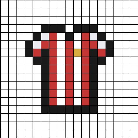 A pixel art template of the red and white striped home shirt of Brentford football club (soccer for Americans). Soccer Pixel Art, Pixel Art Football Shirt, Pixel Art Football, Photo Pixel, Brentford Fc, Easy Pixel Art, Pixel Drawing, Pix Art, Owl Tattoo