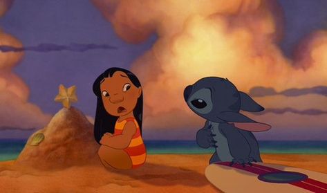 Lilo And Stitch 3, Lilo And Stitch 2002, ليلو وستيتش, Lilo Y Stitch, Lilo Et Stitch, Pinturas Disney, Disney Aesthetic, Lilo Stitch, Cute Disney Wallpaper