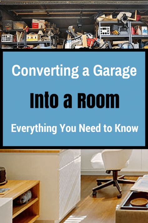 Converting a Garage into a Room Garage Remodel To Family Room, Garage Into A Room, Rinnovo Garage, Rifacimento Garage, Garage Transformation, Plan Garage, Garage To Living Space, Garage Floor Paint, Converted Garage