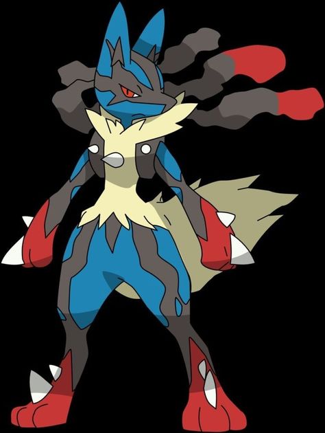 Ash Pokemon Team, Best Pokemon Ever, Mega Lucario, Lucario Pokemon, Pokemon Fusion Art, Pokemon Backgrounds, Mega Pokemon, Pokemon Tattoo, Ash Pokemon