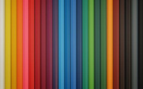 30 Impressive Color Spectrum and Rainbow Wallpapers - Hongkiat Colour Coordinated Closet, Colour Coordinated Wardrobe, Rainbow Closet Organization, Arrange Closet, Color Organization Closet, Color Coded Closet, Color Coordinated Closet, Organiser Son Dressing, Closet Organisation