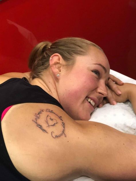 14 Weight Loss Tattoo Designs to Celebrate Your Success Determination Tattoo, Lost Tattoo, Journey Tattoo, Lose Wight, Strength Tattoo, Perfect Tattoo, Memorial Tattoos, Infinity Tattoo, The One