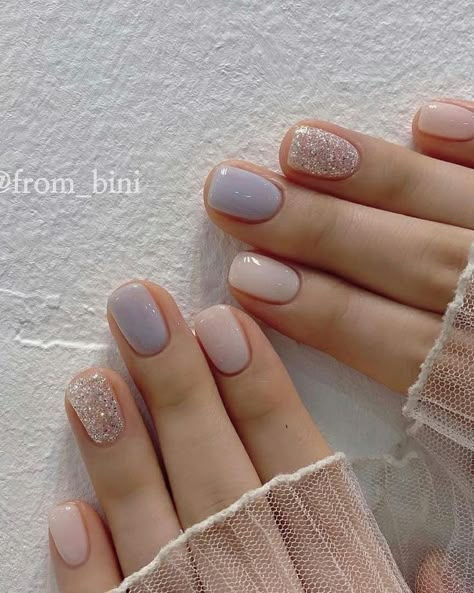 Minimal Nails Art, Milky Nails, Subtle Nails, Simple Gel Nails, Minimal Nails, Casual Nails, Cute Gel Nails, Classy Nails, Chic Nails