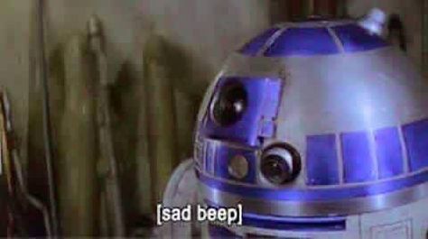 #sadbeep Star Wars Meme, Catholic Memes, Star Wars Facts, I Love Cinema, Star Wars Memes, Infp, Reaction Pictures, The Words, Mood Pics