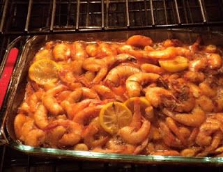 Easy, No-Fuss BBQ Shrimp...just put me in the oven! Unpeeled Shrimp Recipes, Cook Shrimp In Oven, Barbeque Shrimp, New Orleans Bbq Shrimp, Shrimp Bbq Recipes, Beach Recipes, Cook Shrimp, Barbecue Shrimp, Bbq Seafood