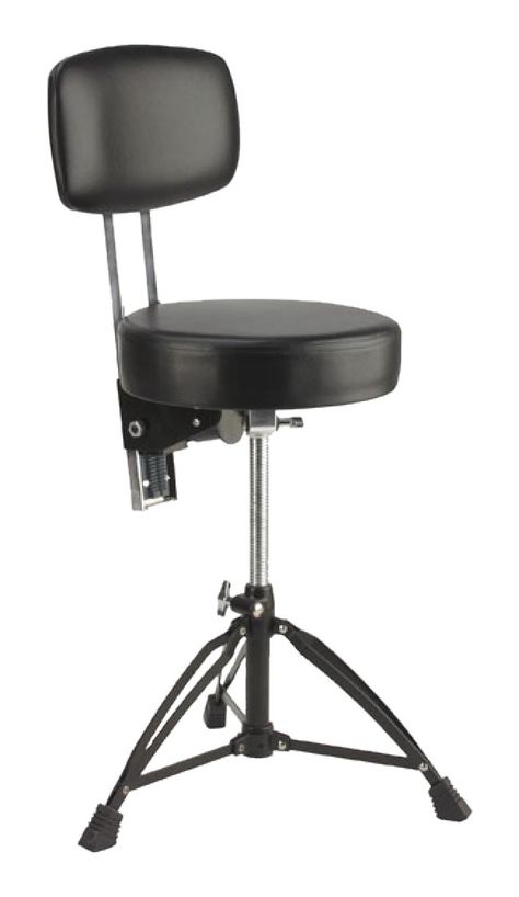 Stagg DT280R BK   Professional Adjustable Drum Throne with Back Rest  Black * Read more reviews of the product by visiting the link on the image.(It is Amazon affiliate link) #DrumsIdeas Black Drum Set, Drum Throne, Drum Set, Office Chair, Drums, Furniture, Black, Home Decor, Home Décor