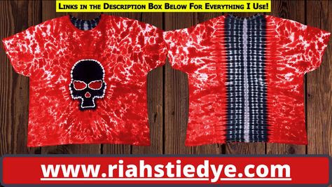 Tie-dye pattern : Skull & Spine - YouTube Tie Dye Tutorial, Dyeing Tutorials, How To Tie Dye, Tie Dye Pattern, A Skull, Tutorial Video, Tie Dye Patterns, Christmas Sweaters, Step By Step