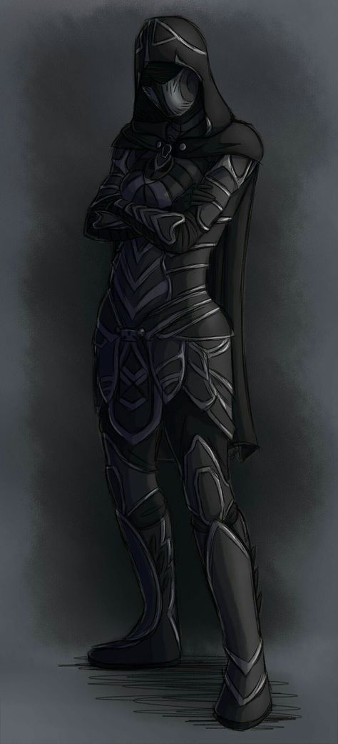 Skyrim Nightingale Armor, Skyrim Nightingale, Nightingale Armor, Skyrim Cosplay, Hassan 2, Skyrim Art, Elder Scrolls Art, Gear Design, Elder Scrolls Skyrim