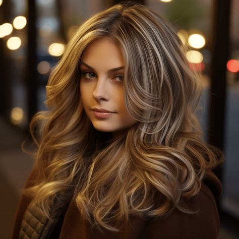 Long Hair Dimensional Layers, Face Framers Long Hair, Long Hair Layers Movement, Stylish And Fun Long Layered Haircuts, Lots Of Layers Long Hair Wavy, Long Hair Styles With Layers For Over 50, Exaggerated Layers Long Hair, Shaggy Long Hair, Dark Brunette Hair