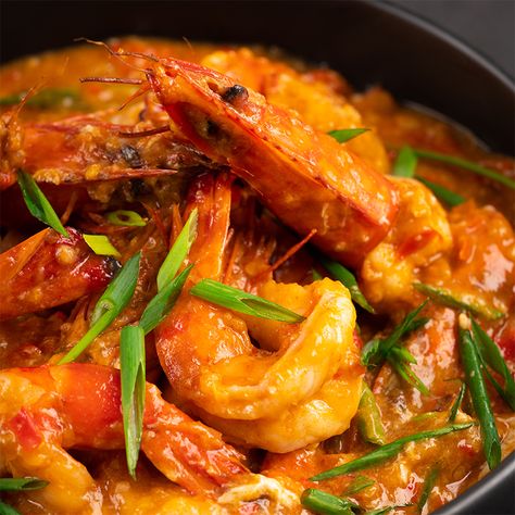 Prawns Recipe, Chilli Prawns, Prawn Dishes, Marion's Kitchen, Prawn Recipes, Singapore Food, Shrimp Recipe, Asian Cooking, Asian Dishes