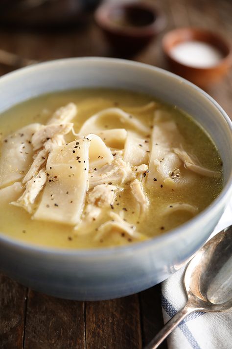 This recipe for my Old-Fashioned Southern Chicken and Dumplings is thick, rich, and filled with tons of flavor! Plus, I'm showing you how easy it can be to make homemade dumplings!