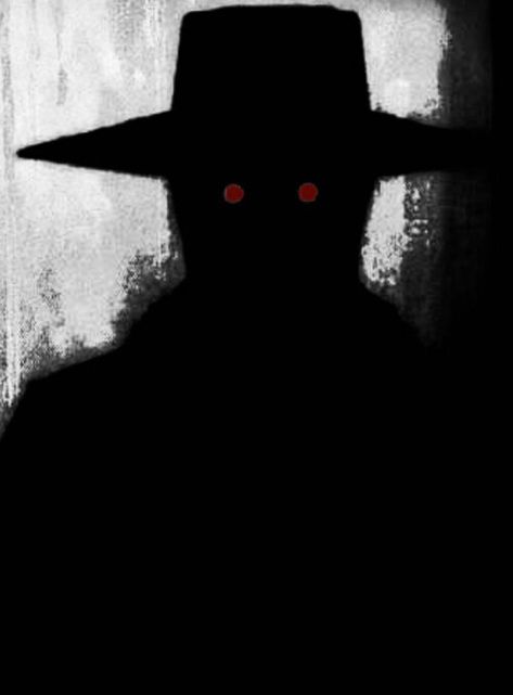 The Hat Man | Myths and Lore | Sinister Coffee and Creamery The Hat Man, Shadow Person, جوني ديب, Shadow People, Art Appliqué, Biggest Fears, Arte Obscura, Dark Art Illustrations, Hat Man