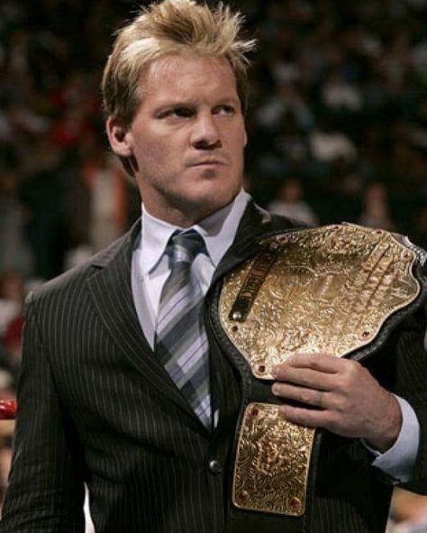 WWE World Heavyweight Champion Chris Jericho Wwe Chris Jericho, Jack Swagger, Wwe Total Divas, Trish Stratus, Wwe Tna, Wwe World, Chris Jericho, Pro Wrestler, Wrestling Superstars