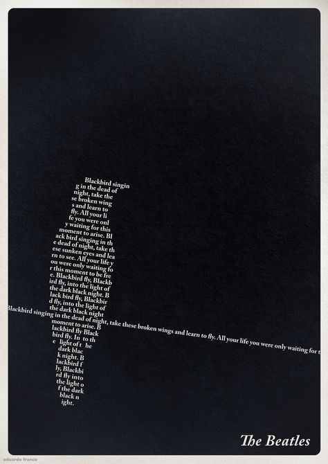 Blackbird singin' in the dead of night, take these broken wings and learn to fly... All your life, you were only waiting for this moment to arise. #Beatles #Glee #RIP Blackbird Lyrics, Blackbird Beatles, Beatles Quotes, Beatles Wallpaper, Blackbird Singing, With The Beatles, Beatles Lyrics, Eternal Soul, Collective Soul