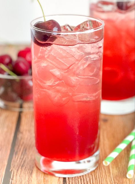 A Spiked Shirley Temple, made with vodka and homemade cherry simple syrup Cherry Simple Syrup, Cherry Syrup, Sour Mix, Vanilla Vodka, Shirley Temple, Ginger Ale, Adult Drinks, Simple Syrup, Syrup