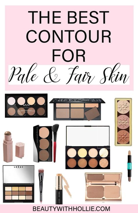 Creamy Contour Palette, Cool Toned Contour Drugstore, Contour Products Drugstore, Contour Makeup Drugstore, Cream Contour Products, Best Contour For Fair Skin, Contouring For Fair Skin, Contour Products Best, Drugstore Contouring Products