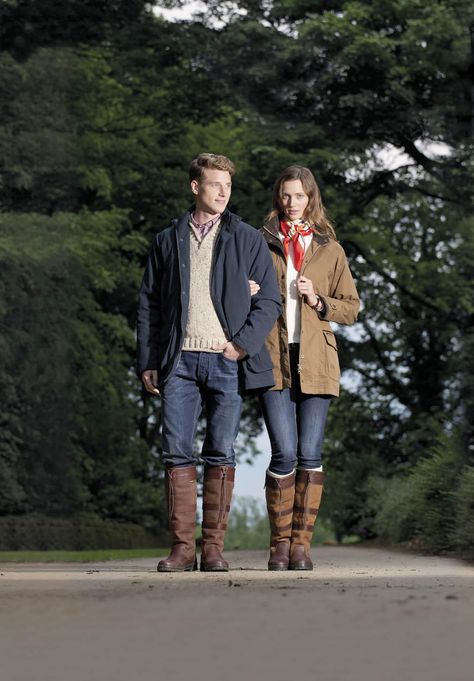 Dubarry Dubarry Boots Outfit, British Hunting, Dubarry Boots, Hunting Fashion, Mode Country, Riding Boot Outfits, British Country Style, Countryside Fashion, Country Dress