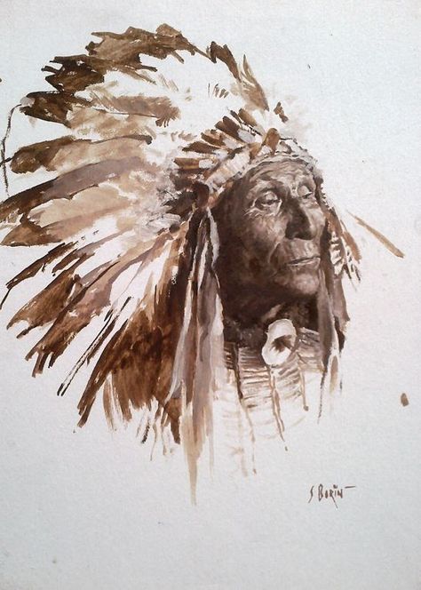 Cheyenne Warrior, Native American Drawing, American Indian Tattoos, Native American Tattoos, American Indian History, Native American Paintings, Western Artwork, Native American Warrior, Native American Images