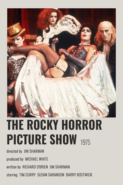 Rocky Horror Picture Show Poster, Rocky Horror Show, Movie Card, Iconic Movie Posters, The Rocky Horror Picture Show, Polaroid Posters, Polaroid Poster, Dorm Posters, Horror Posters