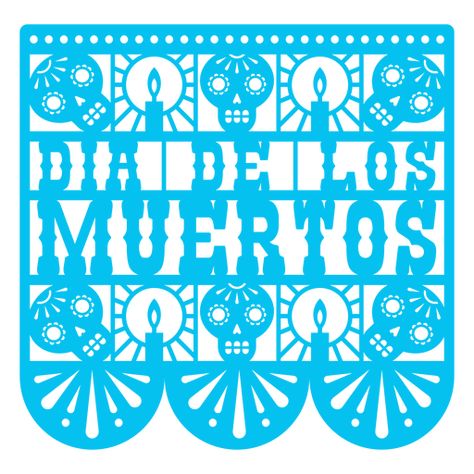 D?a de los muertos mexican holiday papel picado  PNG Design Mexican Celebrations, I Love Mondays, Chocolate Packaging Design, Mexican Holiday, Cupcake Topper, Create T Shirt, Png Design, Dia De Muertos, Gradient Color