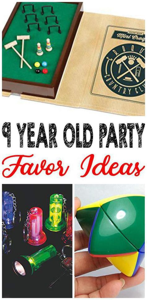 Check out these amazing 9 year old party favors. Have an awesome 9 year old party for your child. These party favors are a great way to add a 9 year old goodie bag for the children and make the kids 9 year old party memorable. 9 Year Birthday Party Favors, Birthday Party Favor Ideas, Boys Birthday Party Games, Boy Birthday Favors, Playground Party, Bubble Party Favors, Kids Party Bags Fillers, Easy Party Favor, Party Favor Ideas