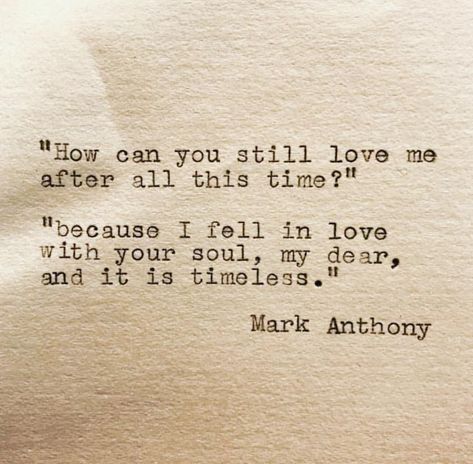 In Love With Your Soul, Mark Anthony, Amazon Link, Fell In Love, Poetry Quotes, What Is Love, Typewriter, Pretty Words, Love Me