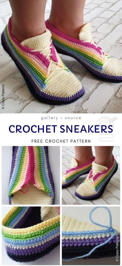 Crochet Combat Boots Pattern Free, Crochet Sneakers Free Pattern, Crochet Shoes Pattern Free, Crochet Sneaker Pattern, Crochet Socks Free Pattern, Crochet Slippers Adult Free Pattern, Crochet Sneakers, Easy Crochet Slippers, Crochet Slippers Free Pattern