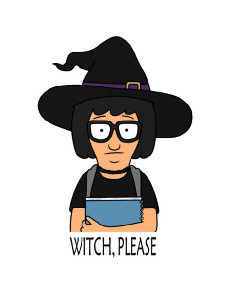 Tina Belcher - Witch Please, Bob's Burgers Bob Burgers Halloween, Halloween Bobs Burgers, Bobs Burgers Halloween Wallpaper, Tina Belcher Wallpaper, Tina Belcher Aesthetic, Bobs Burgers Aesthetic, Tina Belcher Tattoo, Bob’s Burgers, Bobs Burgers Halloween