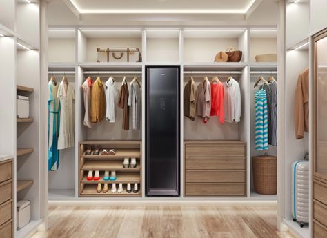 This New High-Tech Closet Can Steam and Sanitize Your Clothes, So You Can Skip the Dry Cleaner