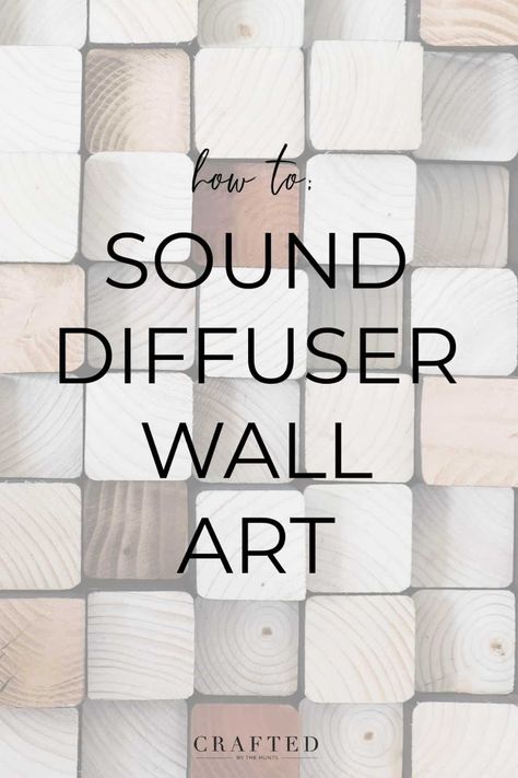 . Sound Dampening Decor Diy, Sound Absorbing Wall Art, Diy Noise Cancelling Wall, Diy Acoustic Panels Cheap, Sound Proofing Wall Art, Decorative Sound Absorbing Panels, Decorative Sound Proofing, Sound Dampening Ideas, Diy Acoustic Wall Panels