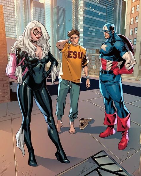 Carlos Gómez🇪🇦 on Instagram: “💥Amazing Spider-Man #87💥 Coming January 26th! Drawn by yours truly Colors by the great @bryan_valenza Written by the amazing @jedcagemackay…” Spiderman Black Cat, Felicia Hardy, Black Cat Marvel, Western Comics, Comics Marvel, Amazing Spider Man, Spiderman Comic, Marvel Comics Art, Marvel Girls