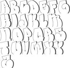 Throwie Alphabet, Graffiti Lettering Bubble, Throwies Graffiti Alphabet, Throwies Graffiti, Bubble Letters Graffiti, Graffiti Throwie, Graffiti Bubble Letters, Bubble Graffiti, Free Graffiti Fonts