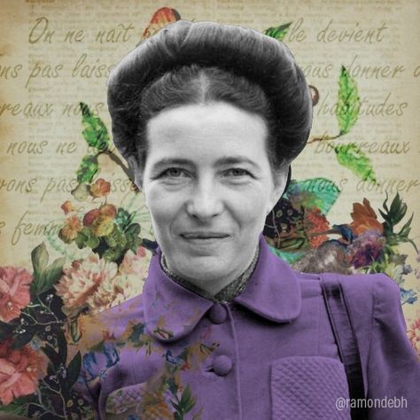 Simone de Beauvoir (Foto: Ramon Navarro) Ramon Navarro, Audre Lorde, Abstract Face Art, Abstract Face, Abstract Faces, Lorde, Face Art, Inspirational Women, Google Images