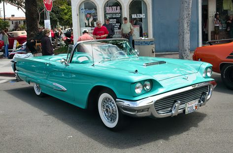 1959 Thunderbird, Cleaning Cars, Cars Decorations, Car Organizers, Thunderbird Convertible, Classic Convertible, Old American Cars, Cj Jeep, Counting Cars