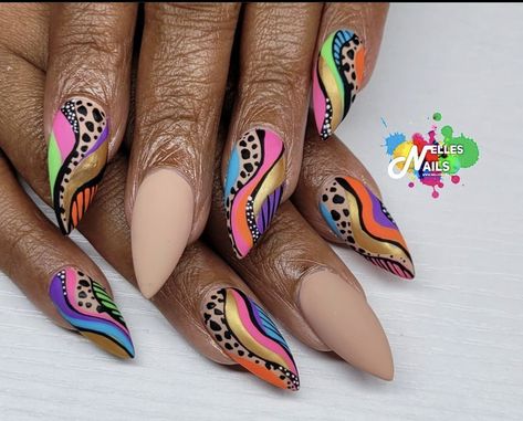 African Print Nails Designs, African Nail Art Design, African Nail Art, Blush Nail Designs, Trendy Nails Stiletto, African Nails, Cat Eye Nail Designs, Blush Nail, 2023 Nails