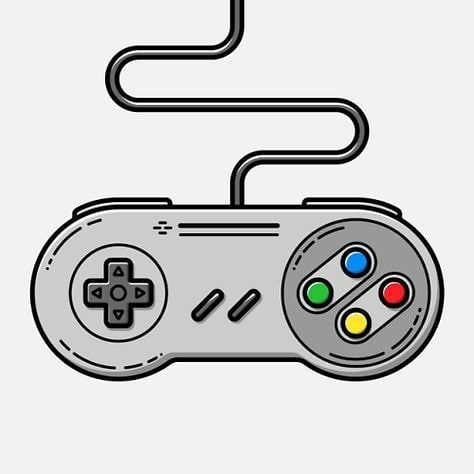 #supernintendo #snes Snes Controller Tattoo, Video Game Controller Drawing, Game Controller Drawing, Job References, Controller Drawing, Game Controller Art, Nintendo Logo, Nintendo Controller, Nintendo Console