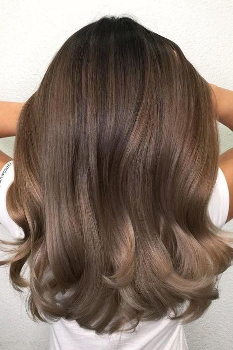 The Best Hair Color Ideas for Brunettes: Beige Brown and Ice Gold Brunette Ombre, Long Hair Models, Hair Blond, Vlasové Trendy, Hair Color Light Brown, Styles Ideas, Brunette Color, Light Hair Color, Hair Color Highlights