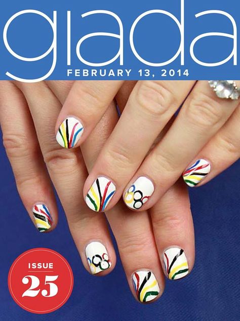 Easy Olympic nails. USA Olympic Nails, Olympic Ring, Black China, Olympic Rings, Sinful Colors, Peppermint Tea, Pencil Eraser, I Feel Pretty, The Games