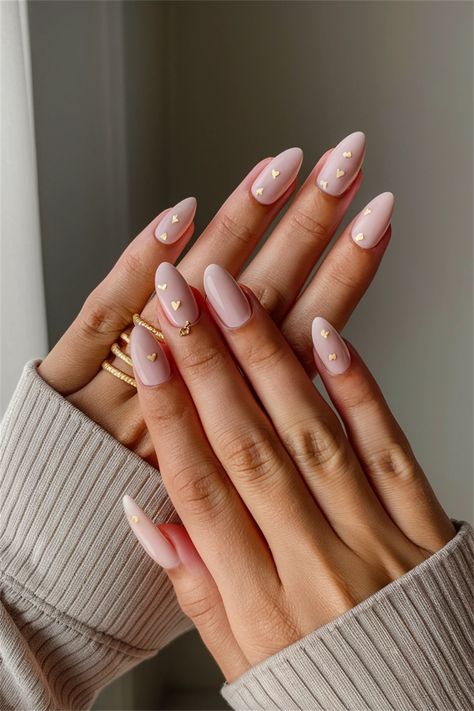 Elevate your Valentine's Day Wedding style with these simple nail ideas that radiate romance and elegance. Picture soft blush hues accented with delicate white hearts, perfect for a timeless bridal look. These manicured nails beautifully complement your gown, adding a touch of charm without overwhelming your overall aesthetic. Embrace love in every detail of your special day! Simple Nail Ideas, Blush Pink Nails, Pale Pink Nails, Engagement Nails, Bridesmaids Nails, Ombre Acrylic Nails, Basic Nails, Wedding Look, Simple Nail