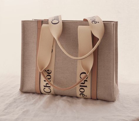 Chloe Tote Bag, Chloe Tote, Chloe Logo, Chloe Purses, Bag Collection, Luxury Shopping, Chloe Bag, Fashion Pieces, Cotton Bag