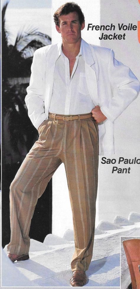 INTERNATIONAL MALE Summer 1987 1980s Men’s Fashion, 1989 Clothes, 80s Outfits Men, 80s Men Fashion, Vintage Men Style, 80s Clothes, 80s Outfits, 80s Fashion Men, 1980 Fashion