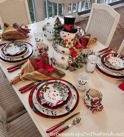 Winter Table Setting, Christmas Valley, Christmas Story Movie, Spode Woodland, Winter Tablescapes, Pottery Barn Christmas, Small Snowman, Easter Craft Decorations, Winter Table