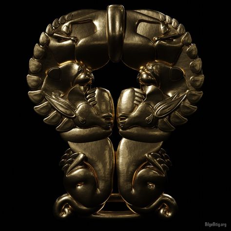 Hunnic-Xiongnu Buckle, Tanir-Vefa Avci on ArtStation at https://www.artstation.com/artwork/nEQolO Asian History, Cloak, Buddha Statue, Lion Sculpture, Buckle, Art Design, Statue, History, Art