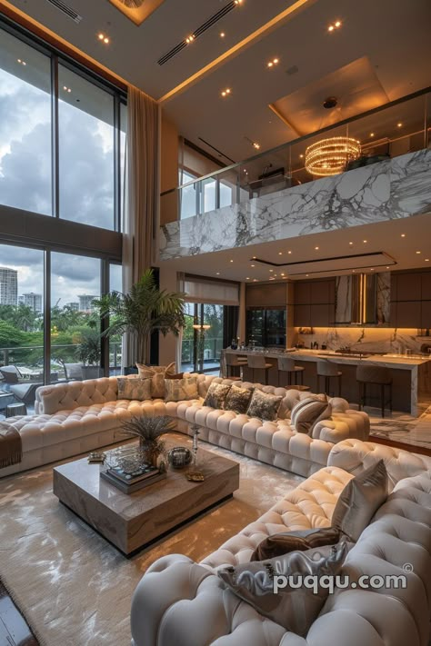 Luxury Living Room: Elegance Redefined in Every Detail - Puqqu Masculine Decor Living Room, Cozy Home Interior Design, Penthouse Living Room, Penthouse Aesthetic, Masculine Living Rooms, Cozy Home Interior, Penthouse Living, San Myshuno, Home Decorating Ideas Living Room