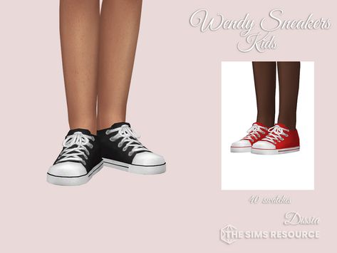 The Sims Resource - Wendy Sneakers v1 Kids All Star Bebe, The Sims 4 Kids, Toddler Cc Sims 4, Clothes Cc, Sims 4 Tsr, Sims 4 Cc Kids Clothing, Cc Shoes, Sims 4 Cc Shoes, Free Sims 4